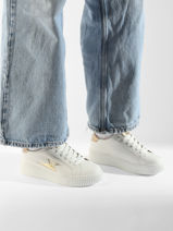 Sneakers Joy Vanessa wu Wit women BK2566OR-vue-porte